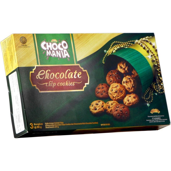 

CHOCO MANIA CHIP COOKIES 270G