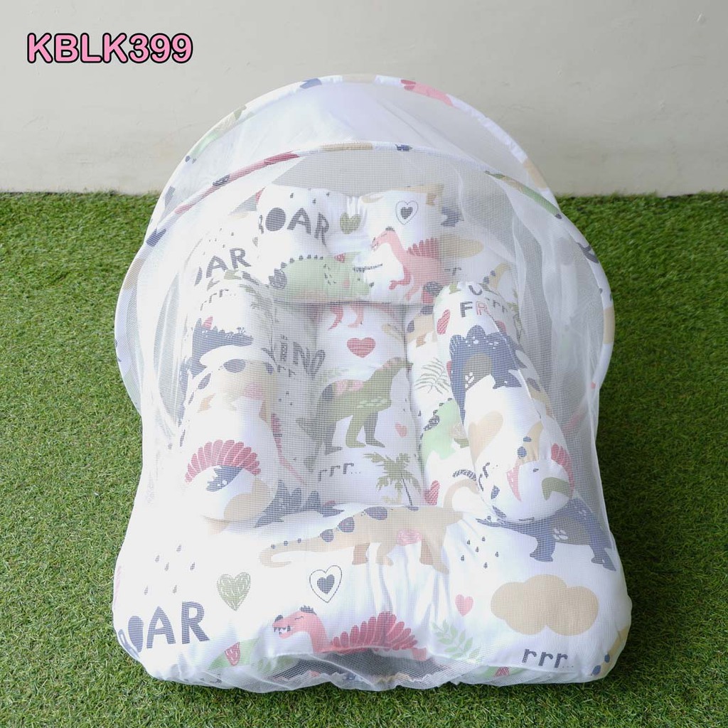 Kasur Kelambu Bayi Set Bantal Guling PREMIUM / Kasur Lipat Kelambu Bayi / Kelambu Lepas / Kasur Bayi