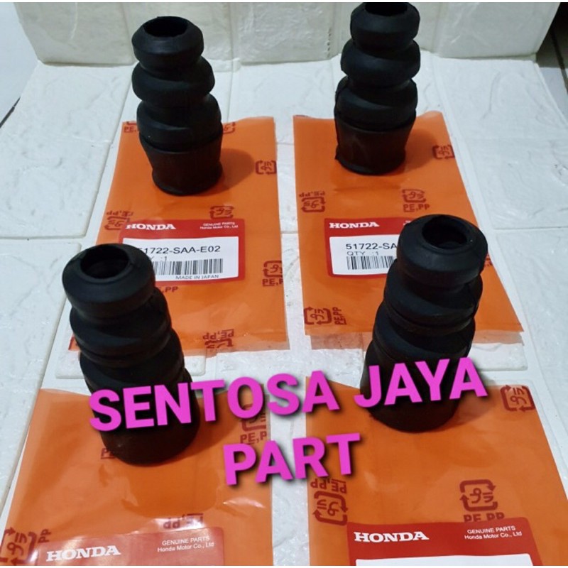 STOPPER JAZZ RS FREED BRIO MOBILLIO BRV HRV ORIGINAL 4PC DEPAN  BELAKANG