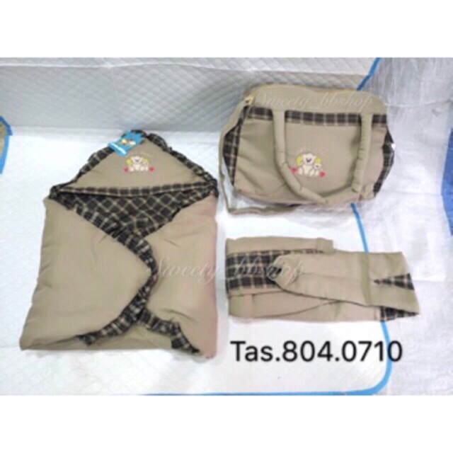 Tas bayi gendongan selimut 3 in 1 murah moms gift