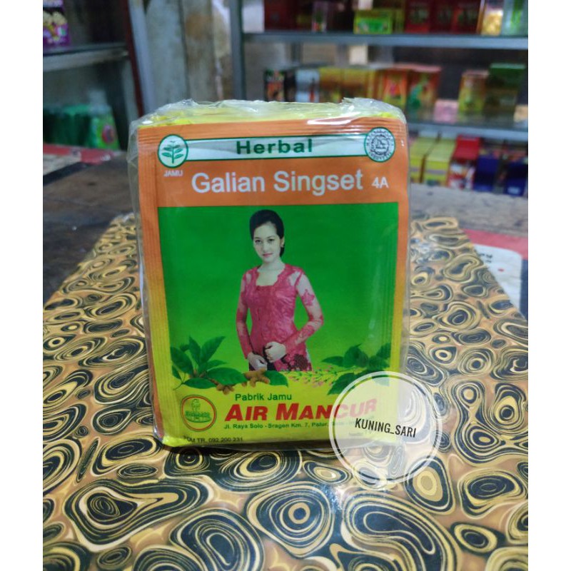 JAMU GALIAN SINGSET 4A / SLIMMING HERBS - AIR MANCUR