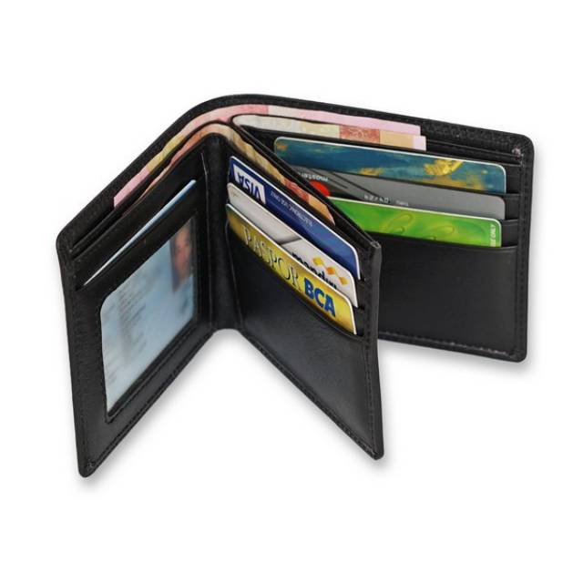 Dompet Pria 3 Dimensi Original Kulit Sapi Asli Fullgrain