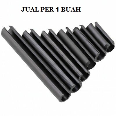 Roll Pin 4 mm x 70 mm C Pin Belah Baja Hitam Dowel Pins Sellock  Slotted Spring Pin Diameter 4 mm Pa