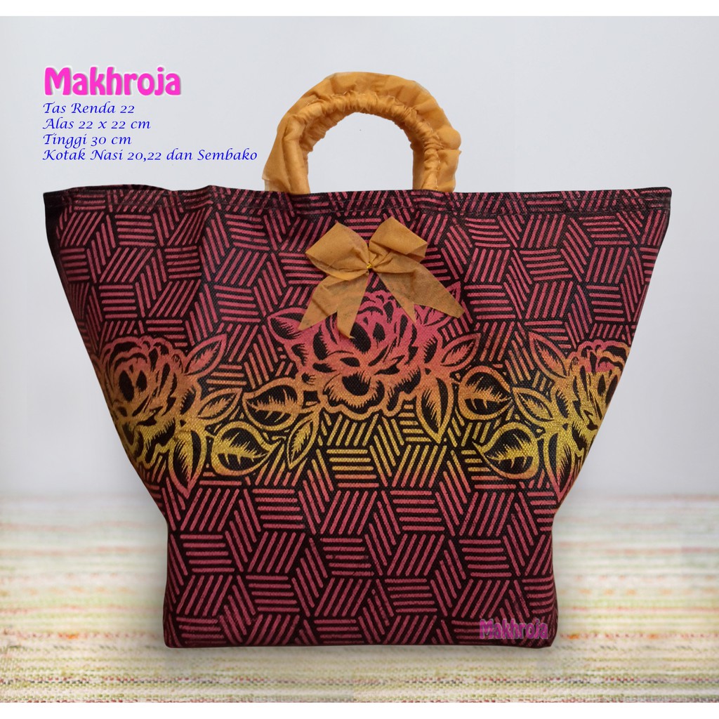 

Tas Hajatan Goodie Bag Kibir 22 Rainbow