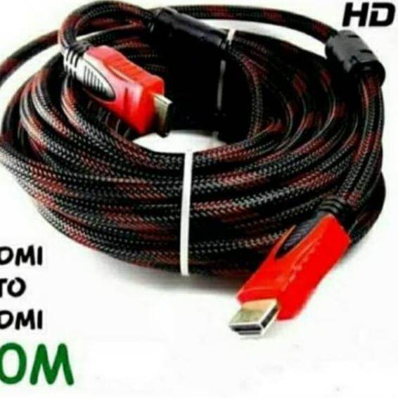 ✫ Kabel hdmi 20 meter 20meter 20m 20 m laptop ke led tv (hdmi to hdmi) ❋
