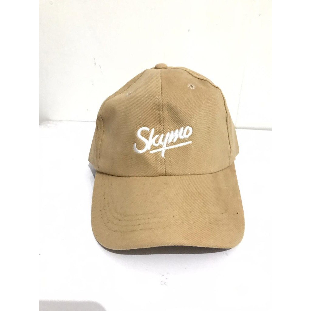 (Bisa COD) Topi Distro SKYMO Baseball Bordir Trendy