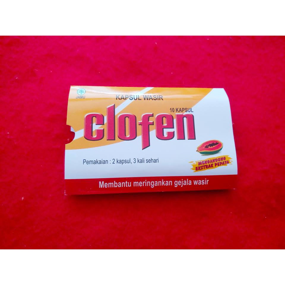 

Obat Ambeien Wasir Herbal Clofen