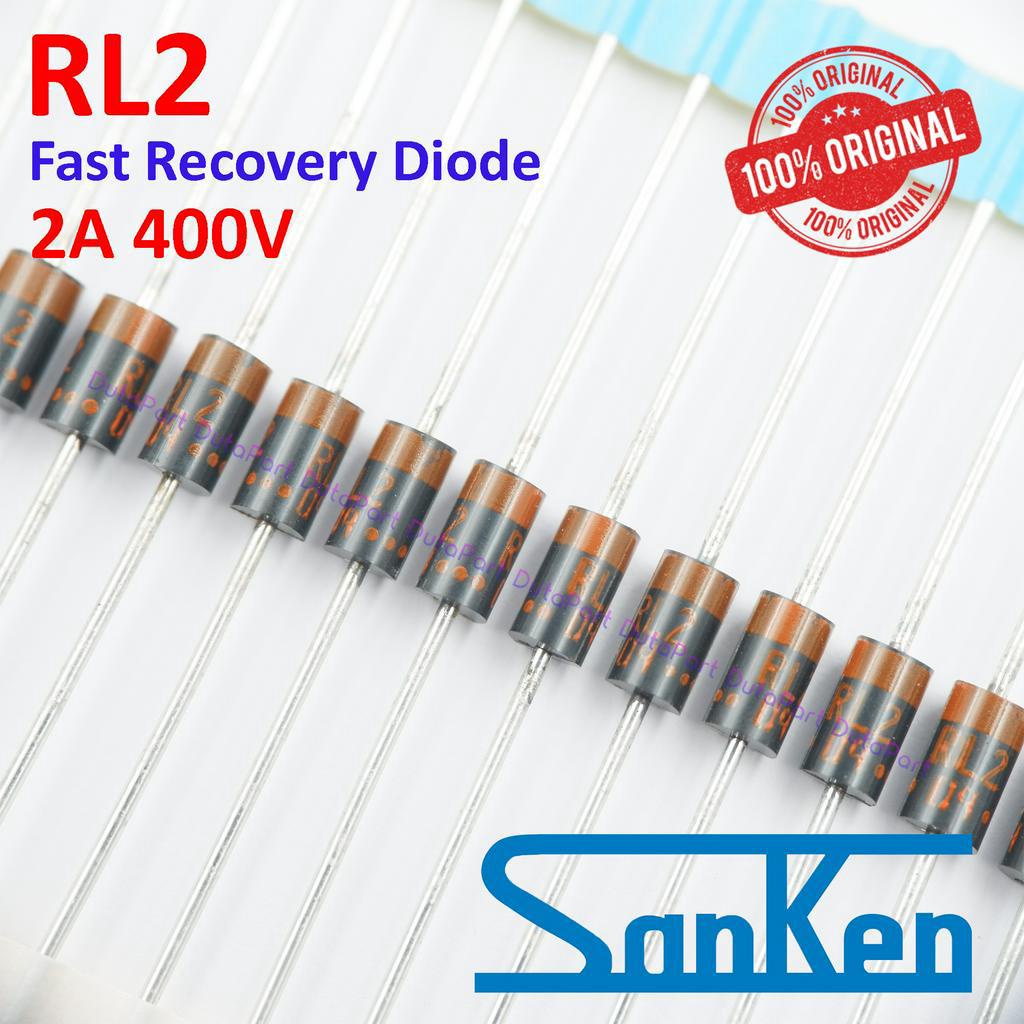 RL2 2A 400V ORIGINAL SANKEN JAPAN Fast Recovery Diode Dioda