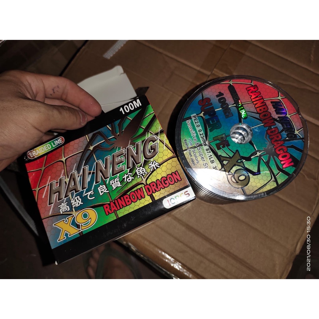 Senar Pancing PE Meteor Haineng PE x9