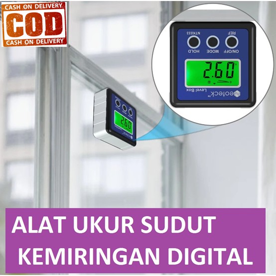 Alat Ukur Sudut Kemiringan Digital Protractor Inclinometer Level Angle Measuring with Magnetics