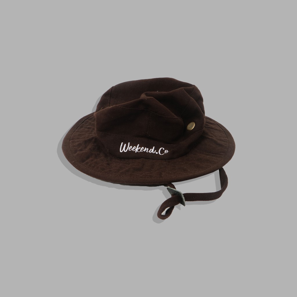 Topi Pria Coklat Weekend
