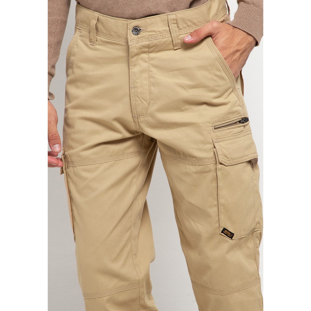Celana Cargo Panjang Asli MGee 3451C Morgan Sand