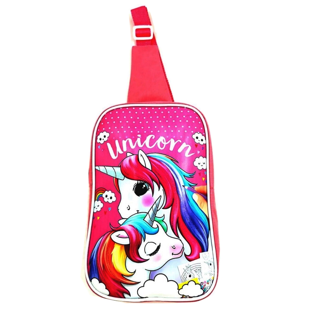 COD ~ Tas Selempang Pundak Sling Anak Little pony LOL Doraemon Helokity UNicorn Untuk Hand Sanitizer Masker/Mainan anak