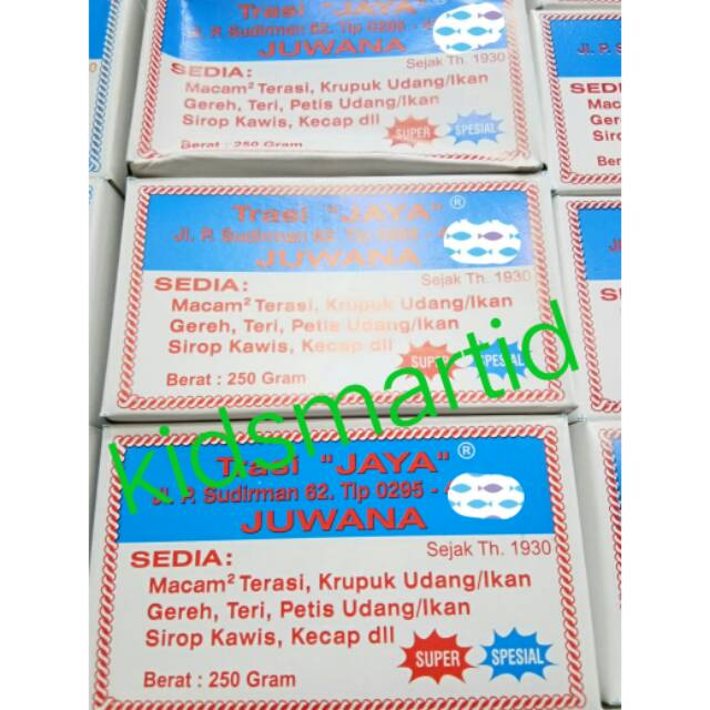 

TRASI JAYA SUPER SPESIAL nett 250gram