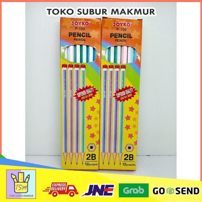 

[1 LUSIN] PENSIL 2B P100 - JOYKO
