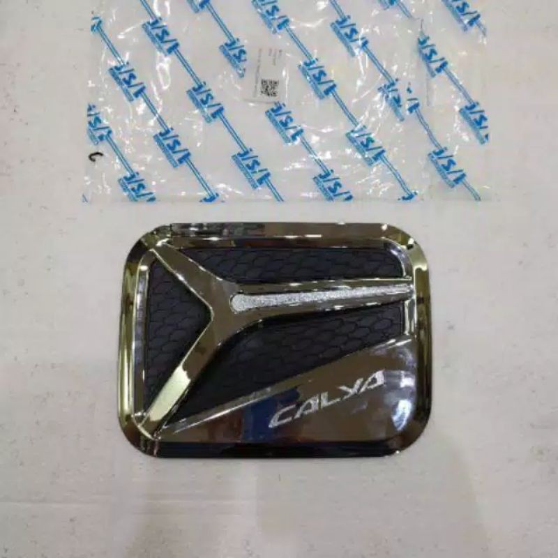 tank cover/ tutup tangki mobil Calya Sigra activo chrome jsl