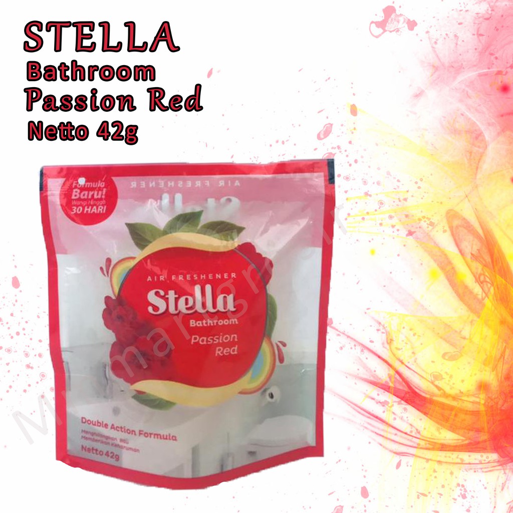 Stella Bathroom / Air Freshener / Passion Red / Dynamic Red / 42g