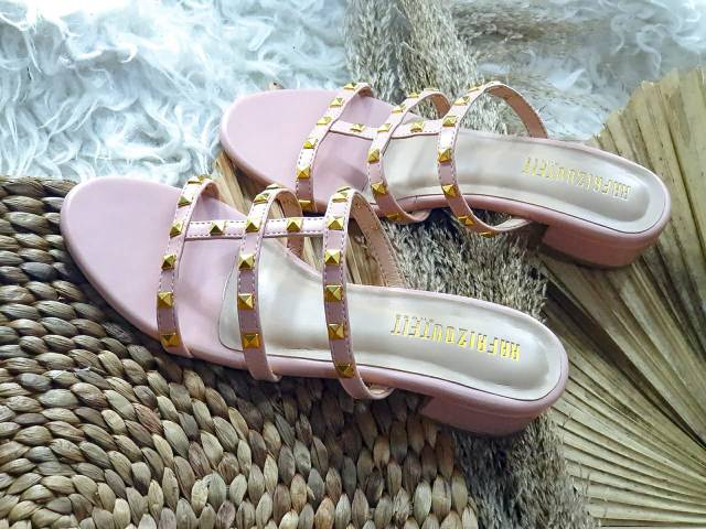 Sandal vanaya babypink sandal wanita sandal cantik sandal wanita