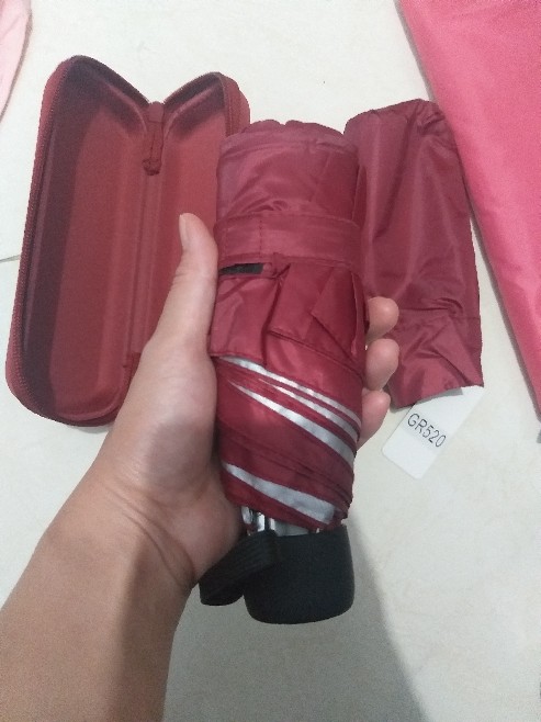 Jktumbrella / Payung Lipat 5 Dompet Antiuv - 520