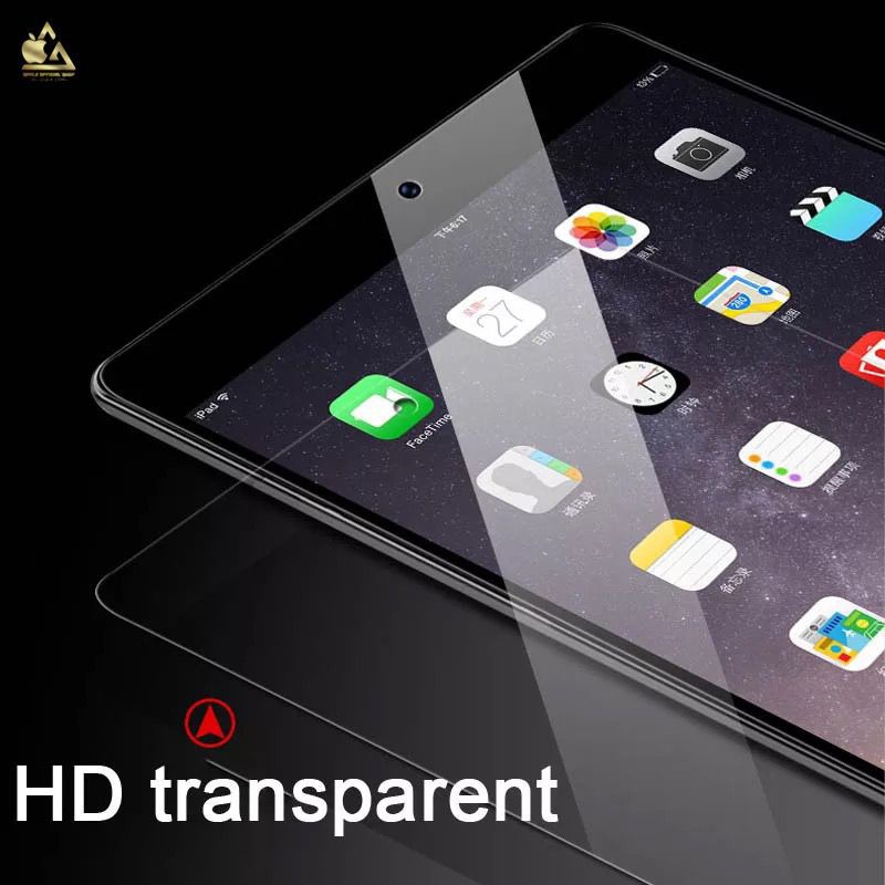 Tempered Glass ipad 2 / 3 / 4  Screen Protector Anti Gores Kaca Film Nano