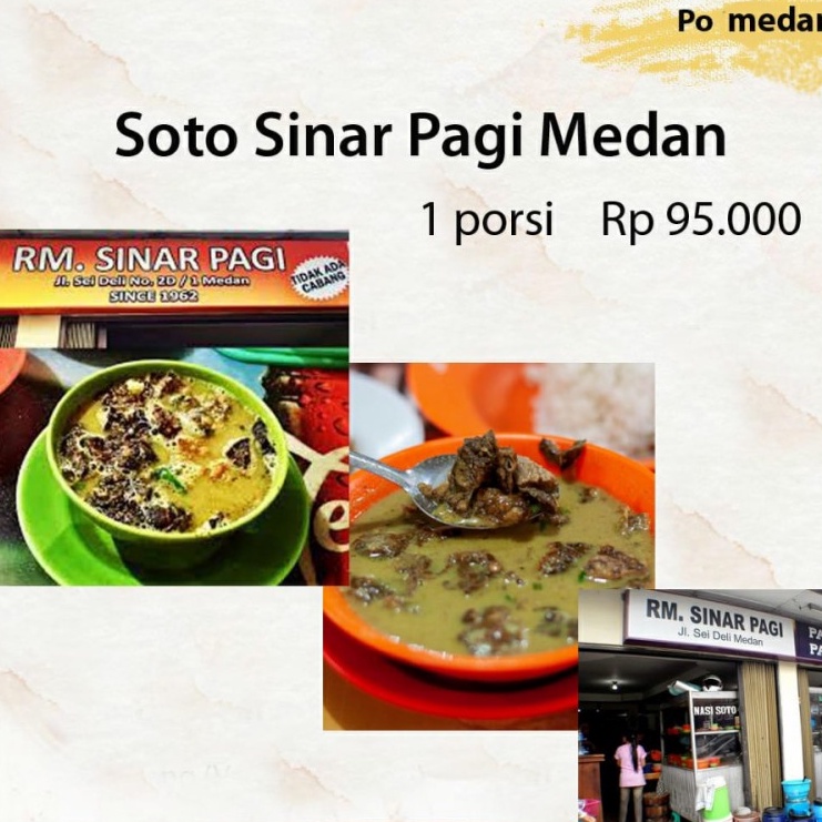 

soto sinar pagi medan