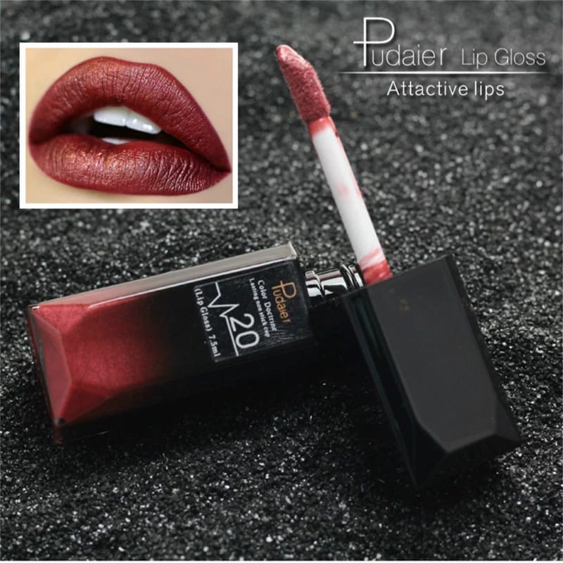 Kosmetik Bibir Pudaier Lipstick Cair Tahan Lama DJ P1200