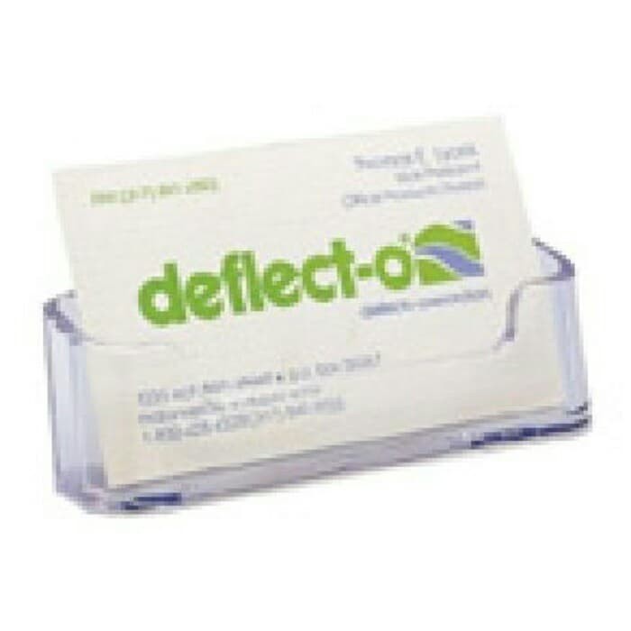 

Name card box DEFLECTO
