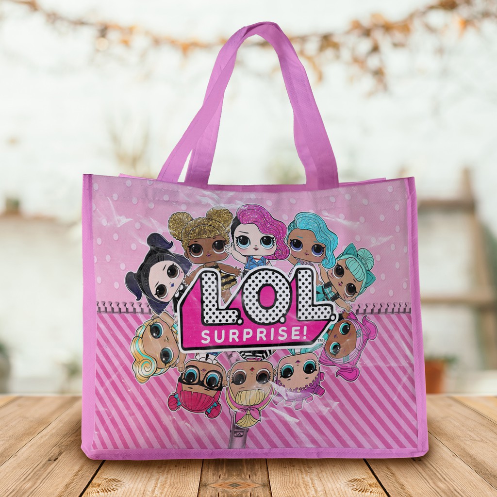 Tas Ultah / Tas Ulang tahun Anak / Goodie Bag / Hello kitty / Batman / TSum tsum / Baby  shark-3