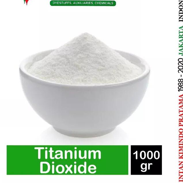 

New - Pemutih makanan food grade, Titanium Dioxide, Tio2 1 kg