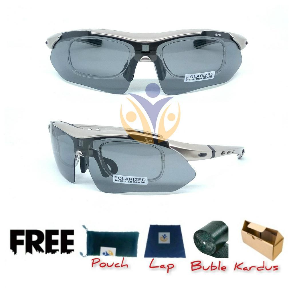 KACAMATA TACTICAL SIANG MALAM POLARIZED MINUS POLYCARBONATED REDUCE GLARE UV400