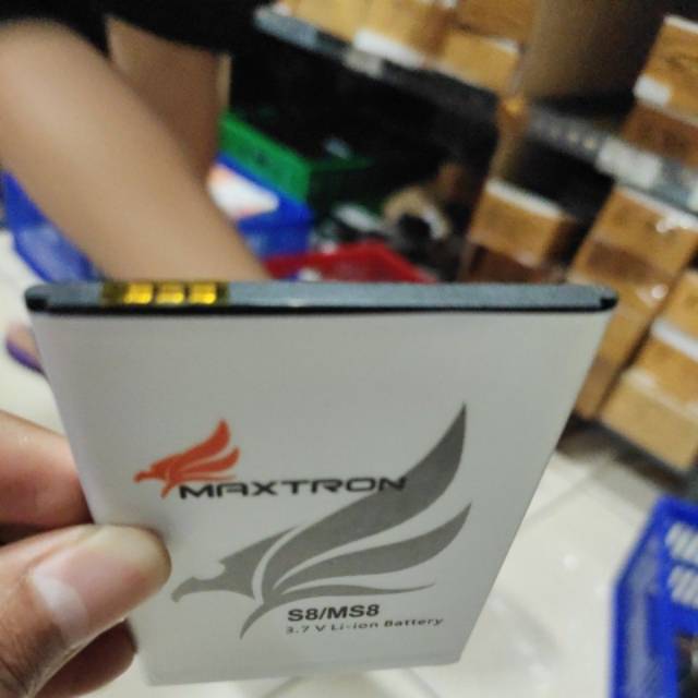 Baterai Batre Maxtron S8 Galaxy  S8 2020 Panjang 8.5cm Lebar 6cm original batteray