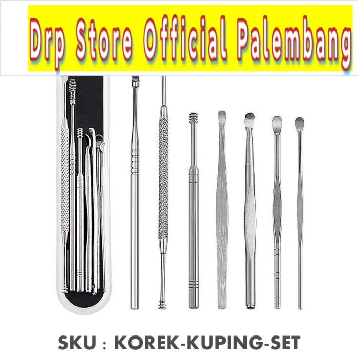 Pembersih Telinga Korek Kuping Ear Wax Picker 7 PCS