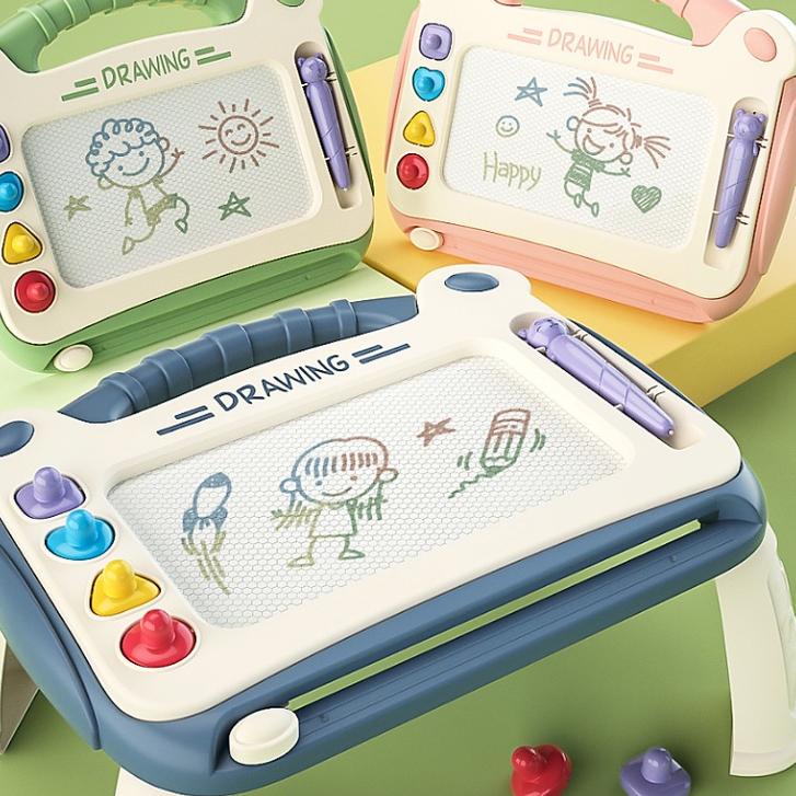

Kejutan Meriah 【READY STOCK】MAINAN EDUKASI MAINAN PAPAN TULIS MAGNET MAGNETIC DRAWING BOARD