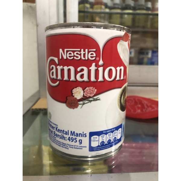 

Carnation 495ml kental manis