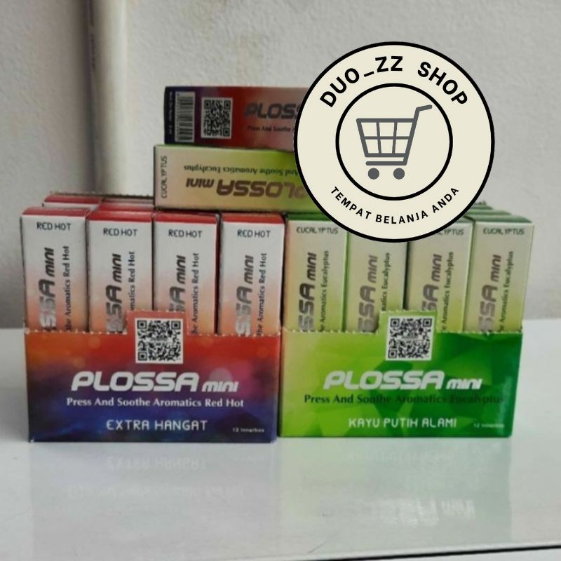 Plossa Eucalyptus Mini 5 ML 1 Box Isi 12 Pcs