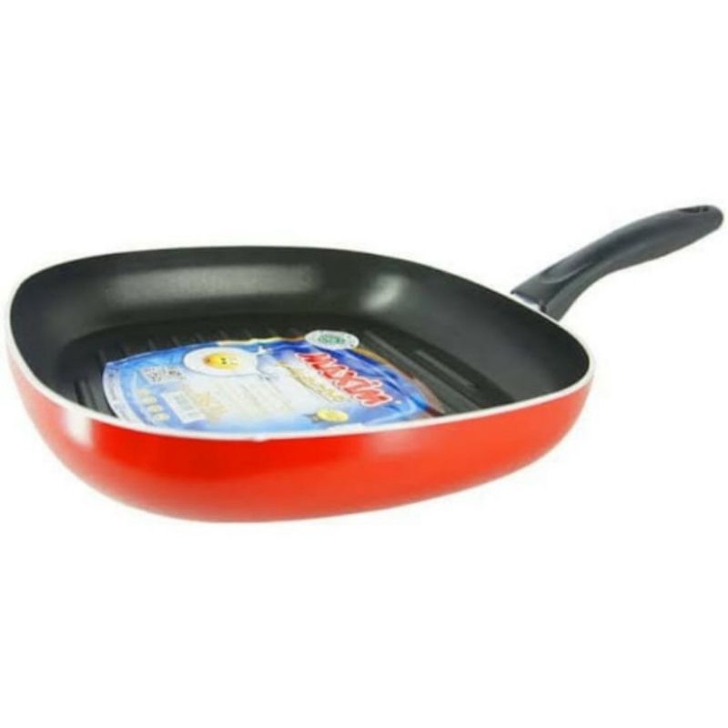 Maxim Square Grill 26 cm Pemanggang Alat Panggang Frypan Kotak Teflon