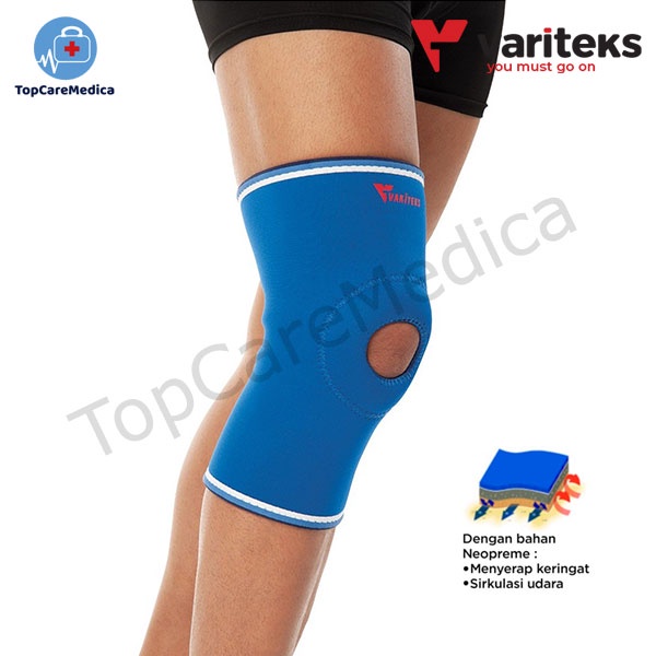 [822] Variteks Knee Brace With Patella Support (Penyangga Lutut)