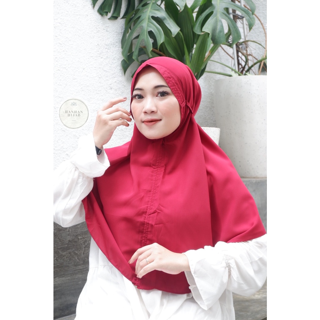 𝗛𝗮𝗻𝗵𝗮𝗻 𝗛𝗶𝗷𝗮𝗯 - Daily Bergo Maryam Wolfis (Hijab Instan Wolfis)