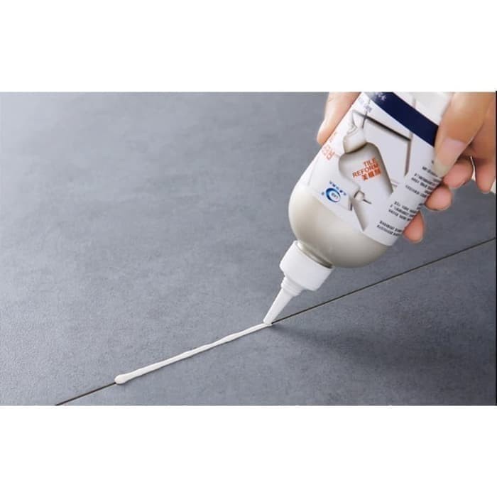 BAROKAH Cairan Lem Pengisi Celah Ubin Tile Gap Refill Sealer Repair 300gram