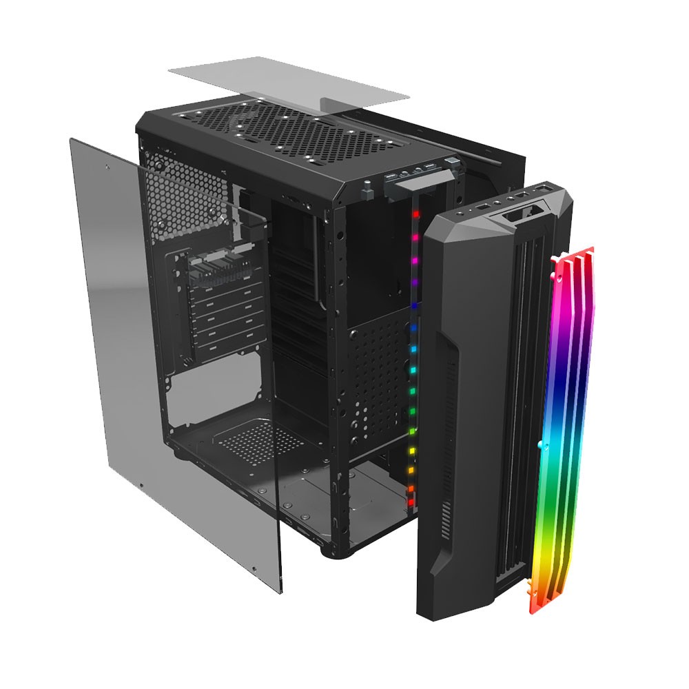 Armaggeddon Tron III - ATX Gaming Case Tempered Glass