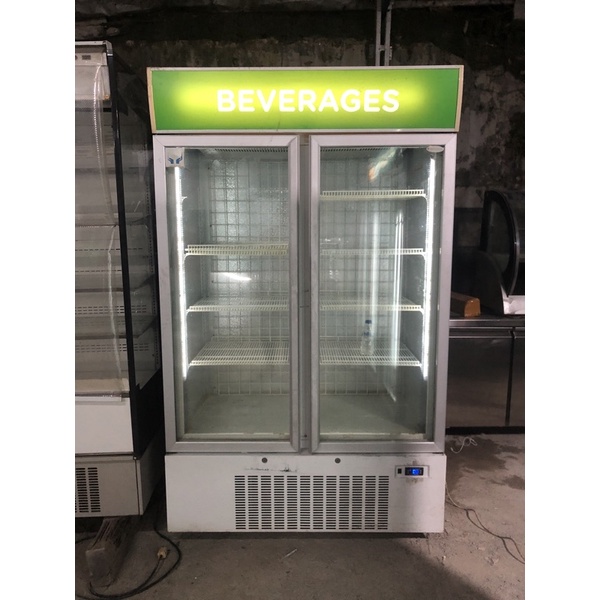 UPRIGHT GLASS DOOR FREEZER