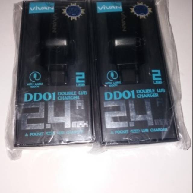 Adaptor Charger VIVAN DD01 2USB