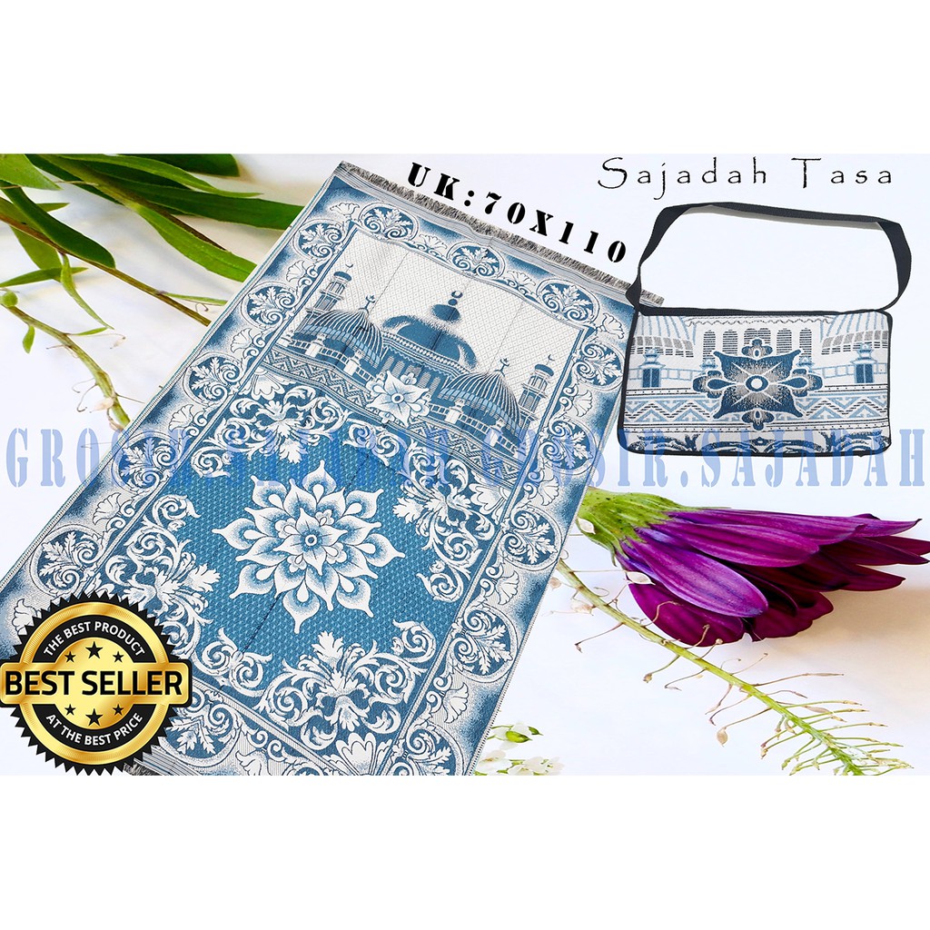 Sajadah Tas Turkey Turki Sejadah Traveling Oleh Oleh Haji by Sabeena.Store