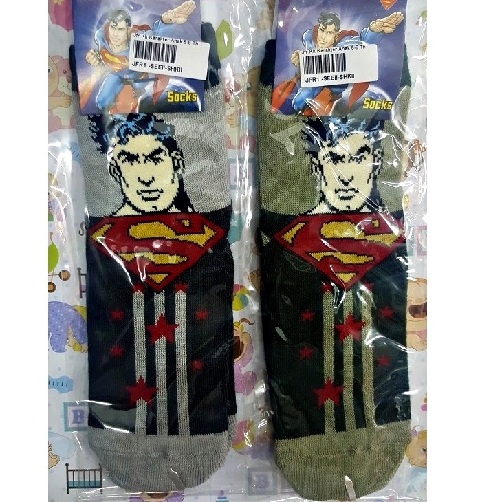 KAOS KAKI ANAK SUPERMAN DC COMICS ORIGINAL GROSIR