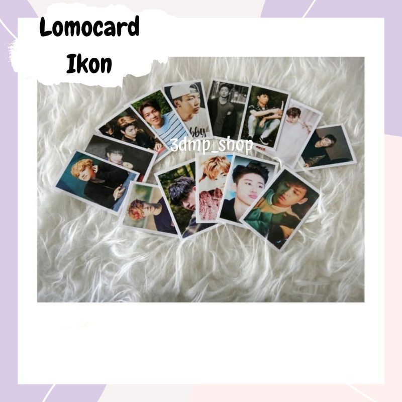 [30 lembar] Lomocard Ikon Kpop