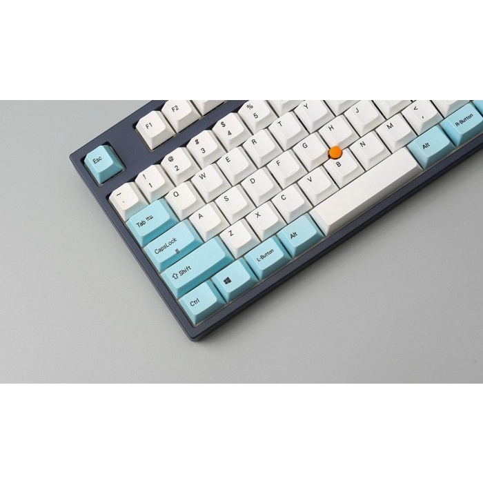 LEOPOLD FC750R PS STICKPOINT GREY BLUE CHERRY MX CLEAR FC750RSPW/EWBPS