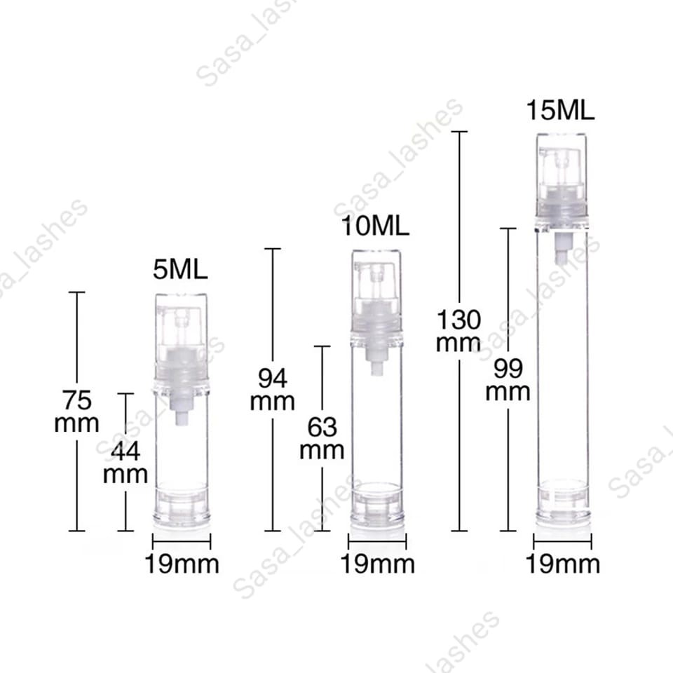 Botol Airless Pump 5/10/15ml