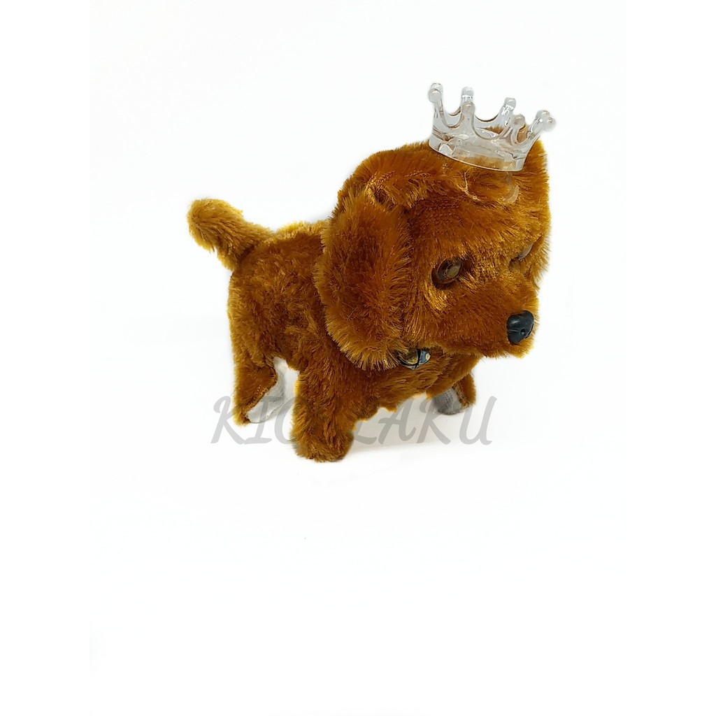Mainan Anak Anjing Lucu Bersuara Bergerak Lovely Animal 2109b Mainan Anak Anjing Lucu Bersuara Bergerak Lovely Animal 2109b