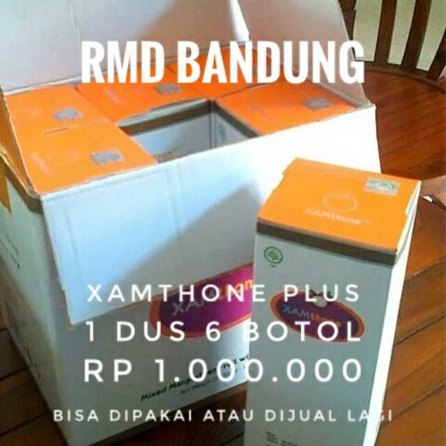 Juice Manggis XAMTHONE PLUS 1 Dus isi 6 Botol Rp 1 Juta Lebih Murah Bisa dipakai atau Dijual lagi
