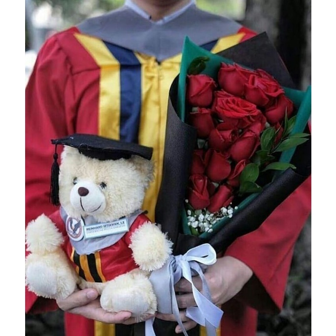 Boneka Wisuda UPH College Universitas Pelita Harapan UNPAD Universitas Padjajaran Custom Nama, Warna